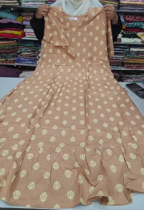 Premium Rayon Full Length Maxi Gown | MG137
